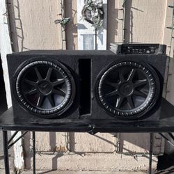 2 12 Inch Kicker Comp VX Subwoofer 
