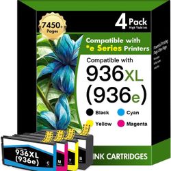 936 936XL 9125e Ink Cartridges Combo Pack