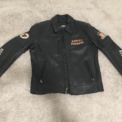 Harley Davidson Leather Jacket Large New