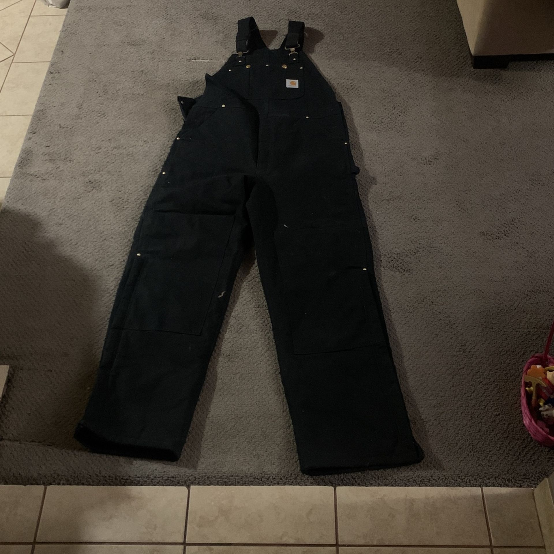 Carhartt Insulated Bibs 38 x 34