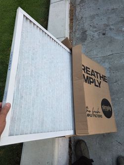 Merv 8 20x25x1 HVAC air filters