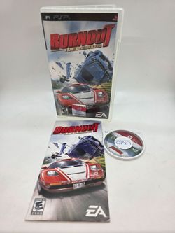 Burnout Legends CIB Complete EA Sports Sony PSP