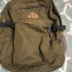 Green Jansport Backpack 
