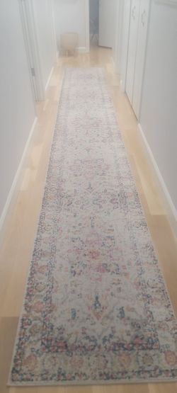 SAfeviah rugs ..three same print...multi colored