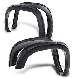 Fender Flares for 07-13 GMC Sierra 1500 07-14 GMC Sierra 2500hd 3500hd riveted 4pcs side wheel bengala guardabarros