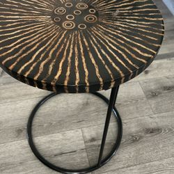 Beautiful Contemporary Side Table - Like New!