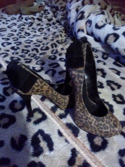 cheetah heels