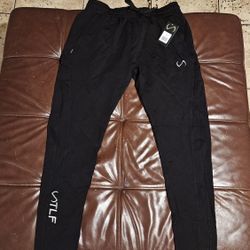 TLF Vital Gym Joggers Black Men's Pants