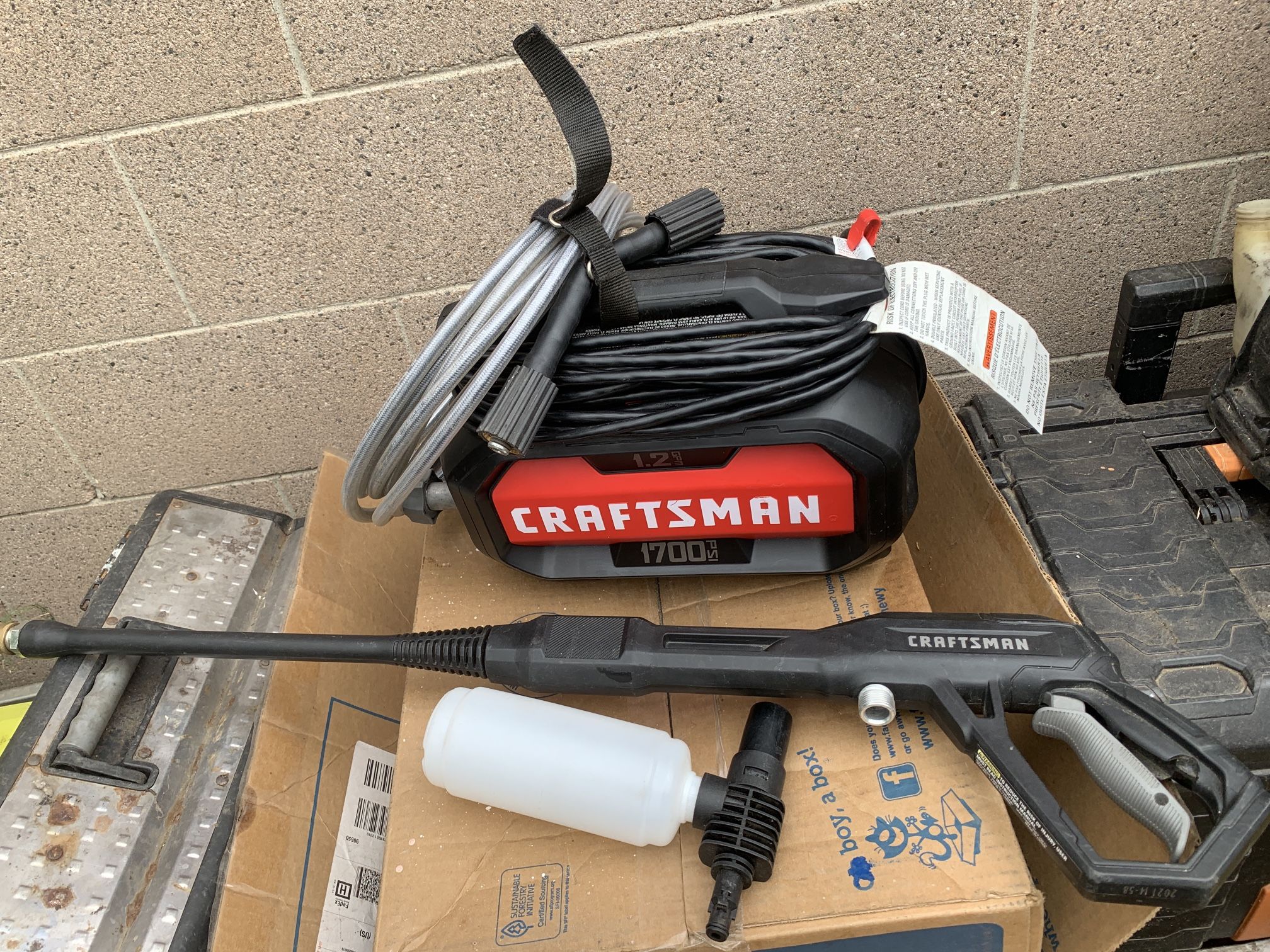 Craftsman 1700 PSI Power Washer