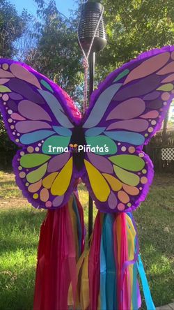 Mariposa grande multicolores🎉