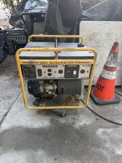 Nelson Wacker 6500 W Generator