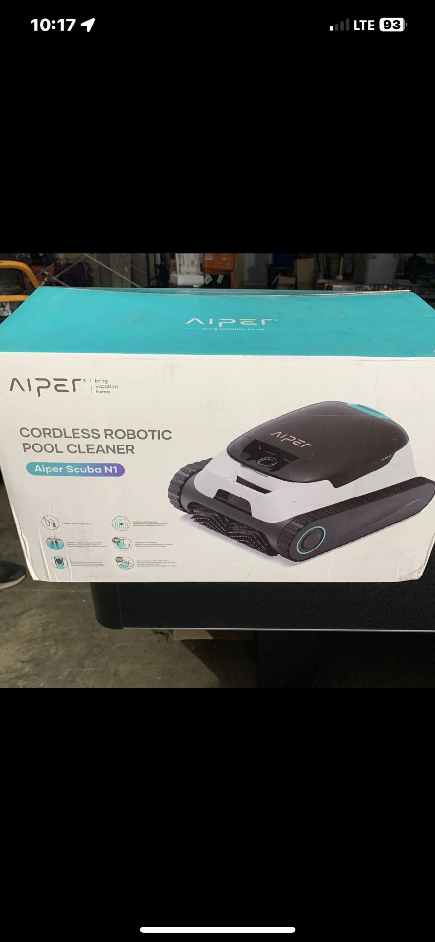 Aiper N1 Scuba Robot Pool Vacuum
