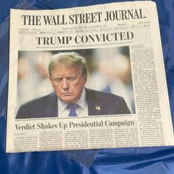 Trump Convicted Wall Street Journal 