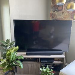 Tv Vizio 60 Inch / Tv Stand/ Vizio Sound Bar 