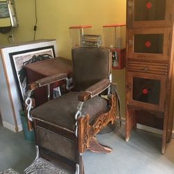 Antique Barber Chair 