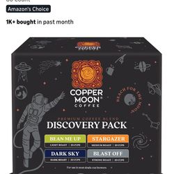 K Pod Coffees Variety Cooper Moon 