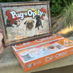 Dog-o-poly and Cat-o-poly Board Games