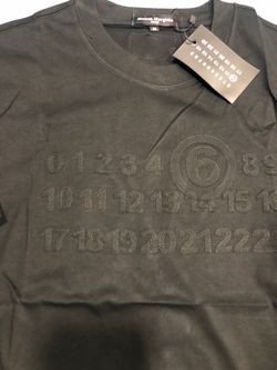 Black Mason Margiela Tee. S,m,l,xl