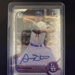 Gavin Stone Auto Rookie Card 
