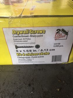 Drywall screws