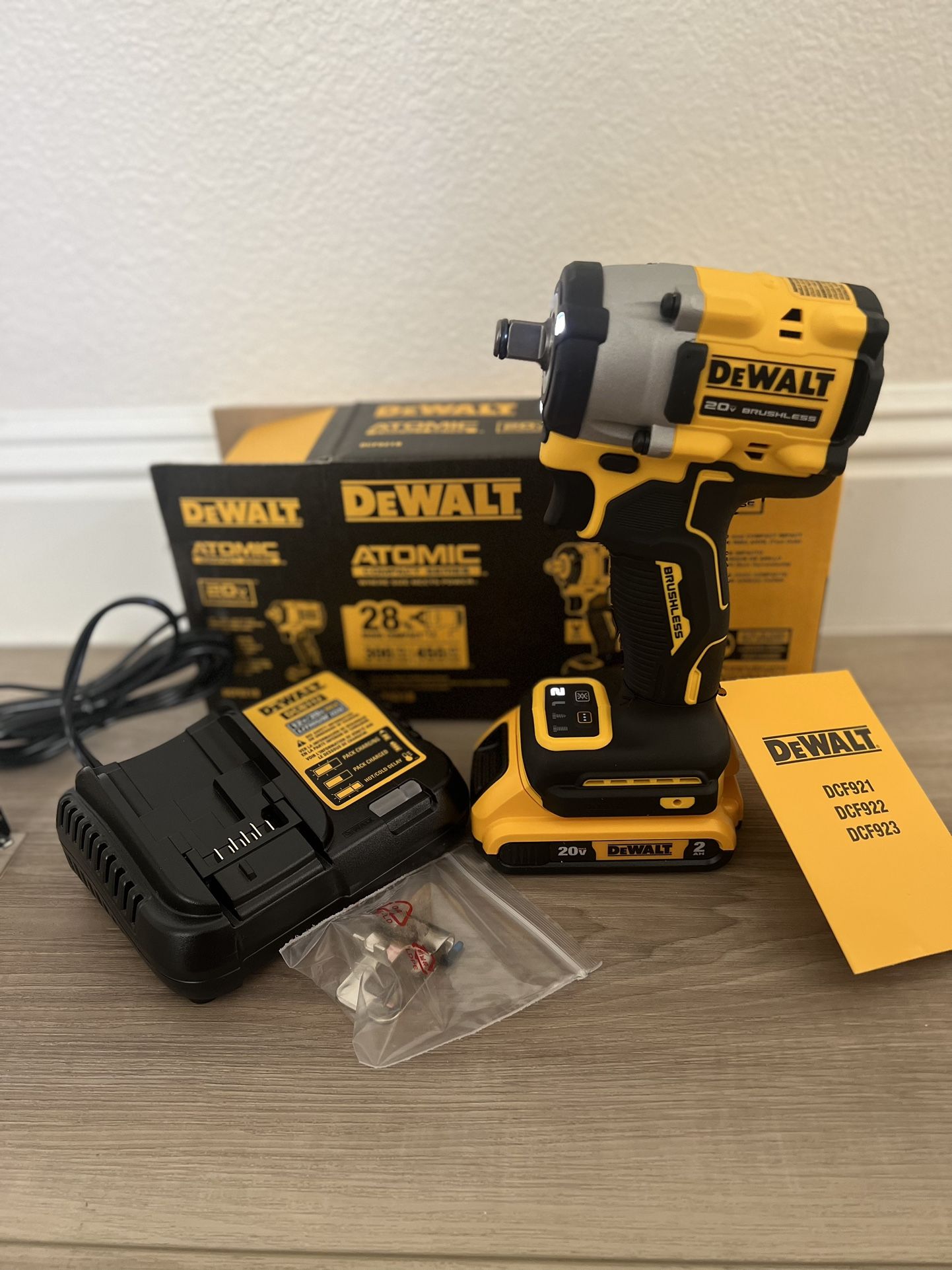 Dewalt 1/2 Drive Impact Wrench Kit Brushless