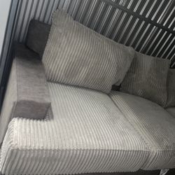 Sofa + Loveseat Set (Michael Nicholas Designs – Elko Ash)