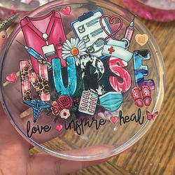 Nurse Resin Coaster