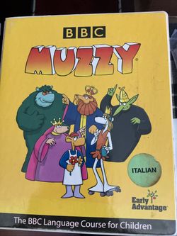 BBC LANGUAGE COURSE -  Italian  for Children. EARLY ADVANTAGE.   Age 1-12yrs. $10