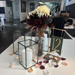Wedding Aisle Decor / Table Numbers 