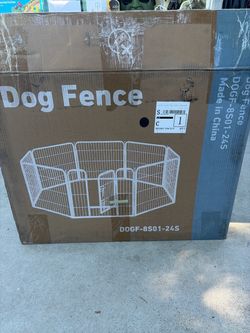 Dog Fence Pet Playpen DOGF-8S01-24S