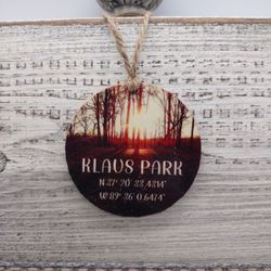 Klaus Park Ornament