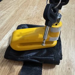 Kryptonite Motorcycle Wheel Lock