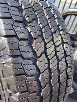 265/70/16 GOODYEAR wrangler