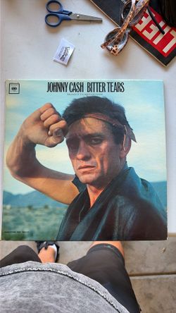 Johnny Cash Bitter Tears Record