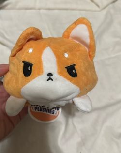 Corgi reversible plush