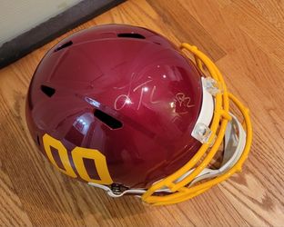 Logan Thomas Signed Helmet