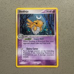 Holo EX Deoxys Shedinja 14/107 Pokemon Card