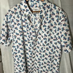 Roller Skates Button Shirt For Skating Lover