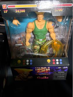 Jada Toys Street Fighter Guile