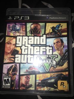 Grand Theft Auto Five PS3 Disc