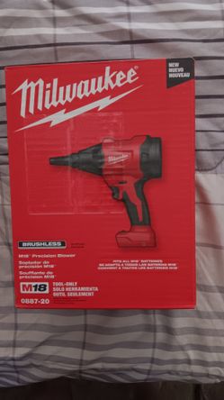 Milwaukee Precision Blower Brand New In The Box Never Used