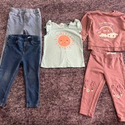 Cute Bundle of H&M Baby Girl Clothes Size 18M
