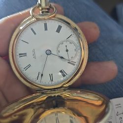 Vintage P.S. Bartlett Waltham 1877 Size 18 11 Jewel