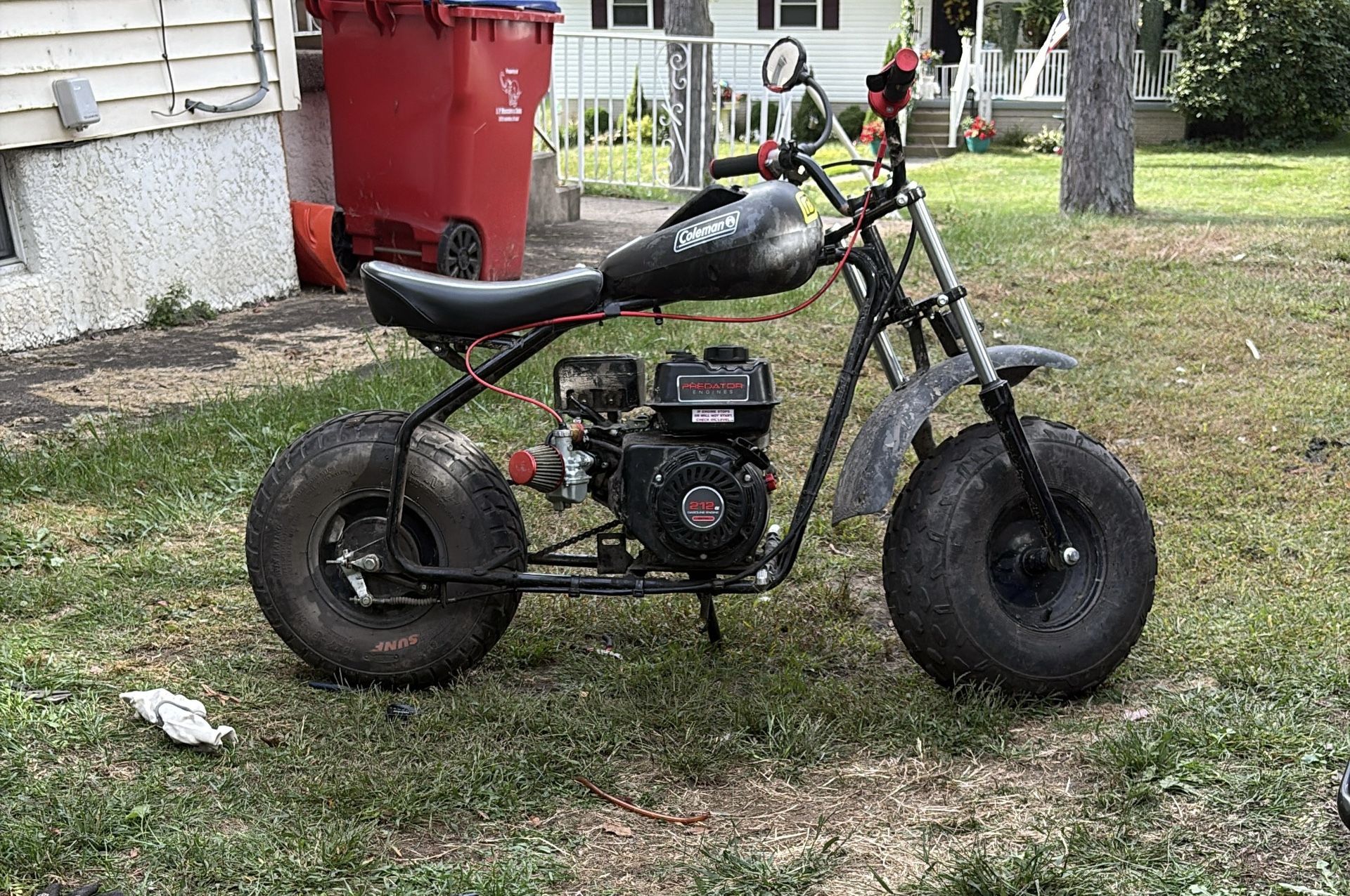Ct200 U With 212 Predator Mini Bike