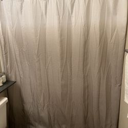 Ombré Green Shower Curtain