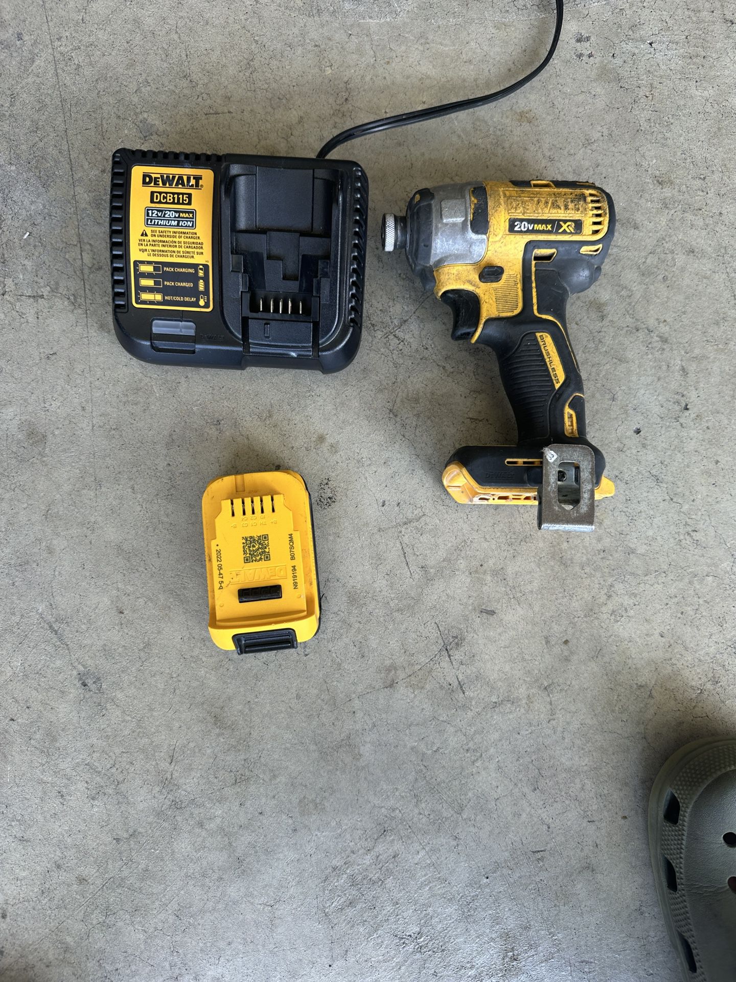 Dewalt Impact Driver Battery And Charger