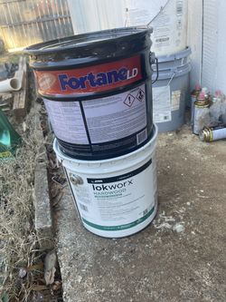 Hardwood Glue / 2 Buckets For Sale