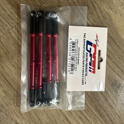 Aluminum Turnbuckles Links Upgrades Part for 1/8 Kraton/Outcast 6S BLX/Talion 6S BLX, Alloy Turnbuckles Link Hops Up Upgrades Part,Red