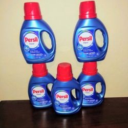 5 Persil Laundry Detergent 34 fl oz- all for $20