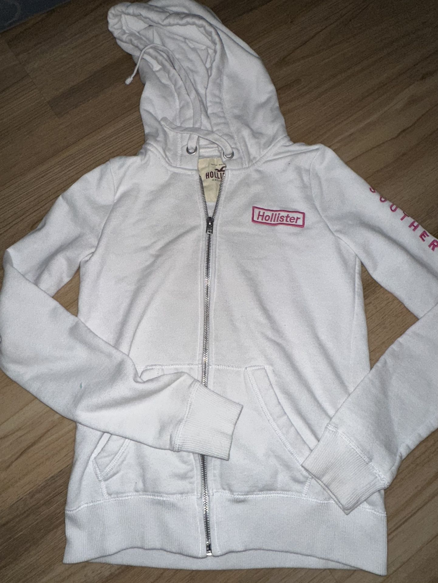 Hollister Graphic Full-Zip Hoodie